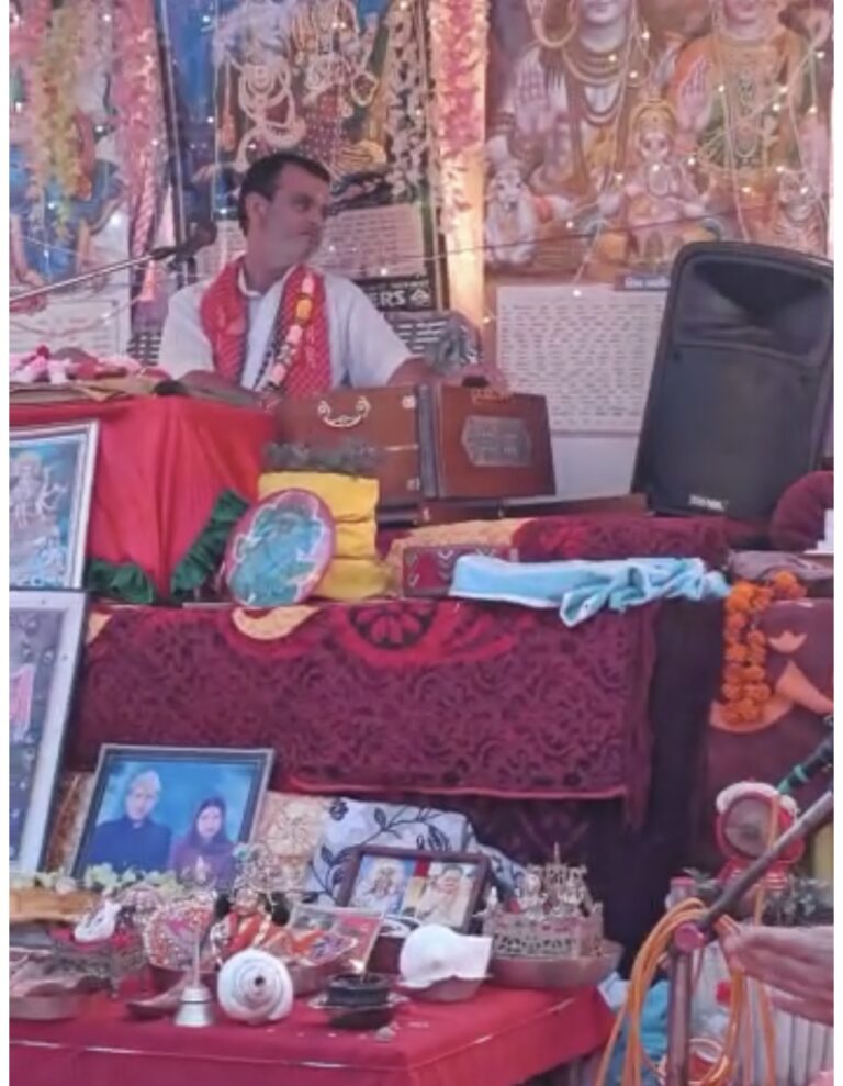 कसौली के काटल की बाग में भागवत् कथा का किया जा रहाँ है आयोज़न..