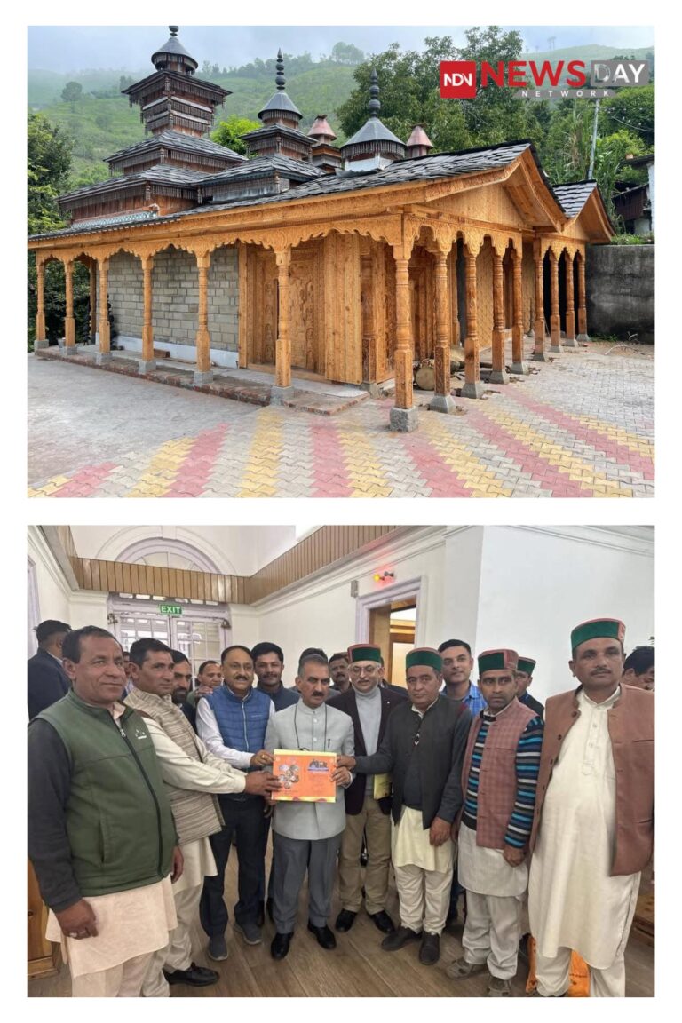 13 अप्रैल को होगी महासू महाराज मंदिर पशमी की प्राण प्रतिष्ठा, मंदिर समिति के सदस्यों ने शिमला जाकर दिया मुख्यमंत्री वह मंत्रिमंडल के सदस्यों को निमंत्रण