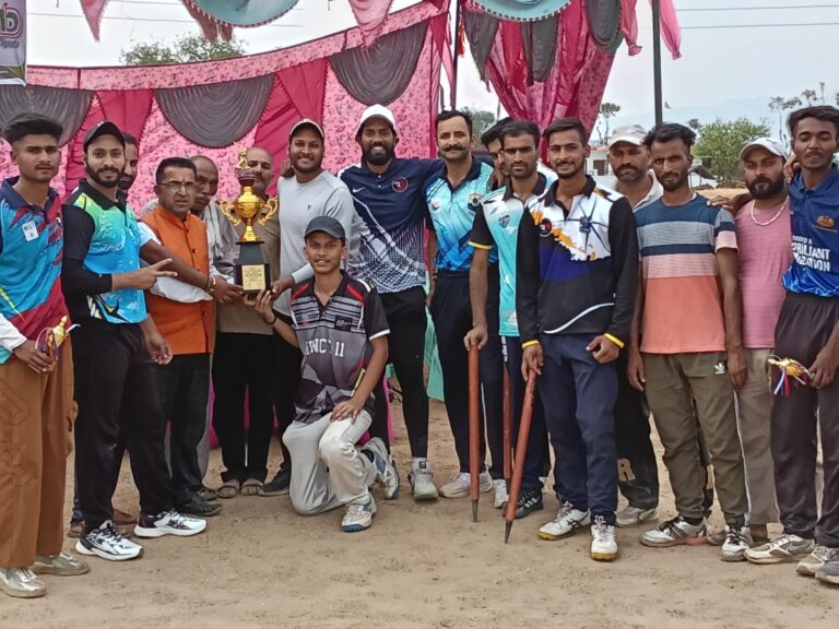 पाँवटा साहिब में ए.डी. स्पोर्ट्स क्रिकेट टूर्नामेंट का हुआ समापन, समारोह के मुख्य अथिति रहे समाजसेवी नाथूराम चौहान!