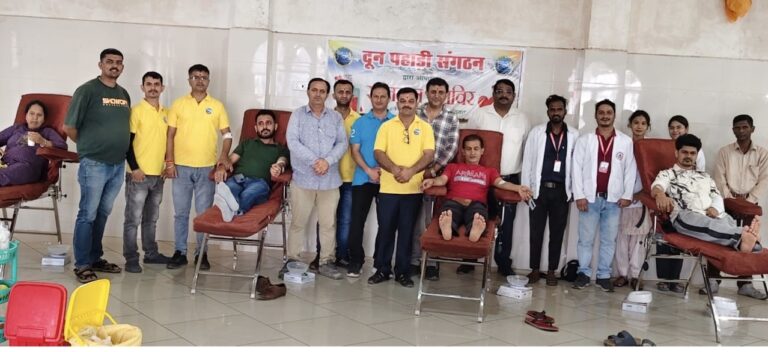 दून पहाड़ी संगठन पांवटा साहिब द्वारा रक्तदान शिविर का आयोजन