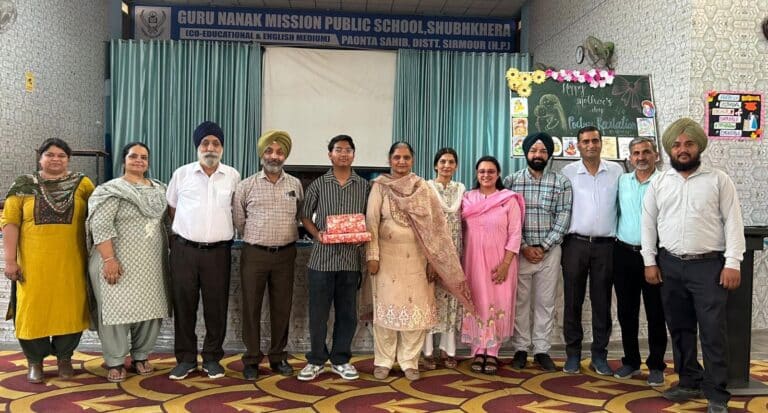 गुरु नानक मिशन पब्लिक स्कूल के छात्र पार्थ ठाकुर का जलवा, राष्ट्रीय आर्किटेक्चर परीक्षा में देशभर में हासिल की 7वीं रैंक
