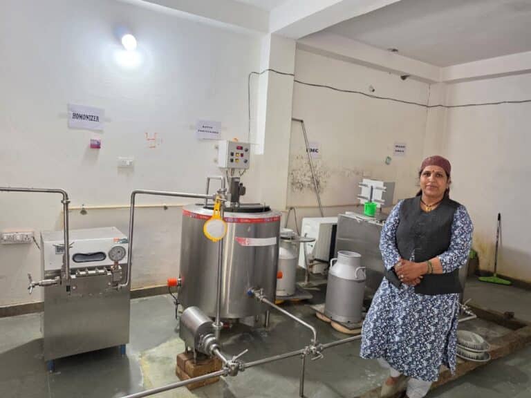 छोटे गांव से उद्यमिता की बड़ी उड़ान, 20 लीटर दूध से 800 लीटर दूध प्रतिदिन पहुंचा कारोबार